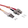 2m Cable Fibra Optica OM2 LC-SC 50/125 MultiModo                                                    