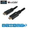 25m Cable HDMI 2.0 Amplificado Alta Velocidad con Ethernet HQ 4K                                    