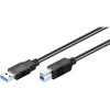1,8m Cable USB 3.0 A - B Negro                                                                      