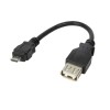 Cable Adapt Micro USB B Macho a USB 2.0 A Hembra                                                    