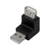 Adaptador USB 2.0 A Macho-Hembra Acodado 270