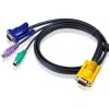 3m PS/2 VGA KVM Cable 3 en 1                                                                        