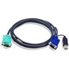1,8m USB VGA KVM Cable 3 en 1                                                                       