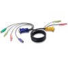 3m PS/2 VGA KVM Cable con Audio                                                                     