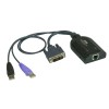 Cable adaptador KVM USB-DVI a Cat5e/6 (Virtual Media)                                               