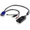 Cable adaptador KVM USB-VGA-Audio a Cat5e/6 (Virtual Media)                                         