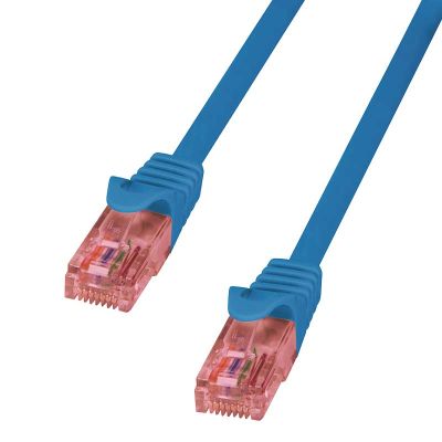 5m Latiguillo RJ45 Cat. 6 UTP COBRE LSZH Azul LogiLink CQ2076U