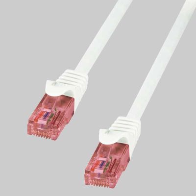 15m Latiguillo RJ45 Cat. 6 UTP COBRE LSZH Blanco LogiLink CQ2101U