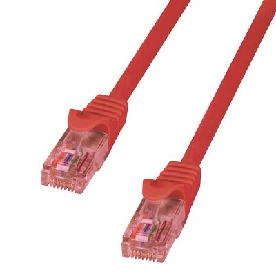 2m Latiguillo RJ45 Cat. 6 UTP COBRE LSZH Rojo LogiLink CQ2054U