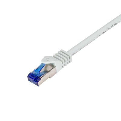 50m Latiguillo UtraFlex RJ45 Cat.6A S/FTP COBRE Gris, Certificado LogiLink C6A142S