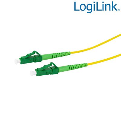 2m Cable Fibra Optica OS2 LC/APC-LC/APC 9/125 MonoModo Simplex LogiLink FPSLC02