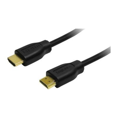 1m Cable HDMI 1.4 Alta Velocidad con Ethernet, Negro LogiLink CH0035
