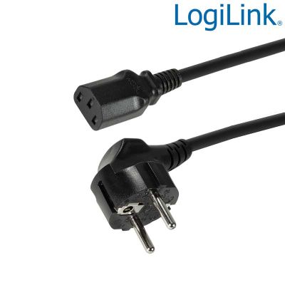 1,8m Cable de Alimentación CPU-RED Negro Logilink CP090