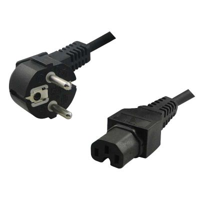 2m Cable Alimentación CPU-RED C15 Negro Logilink CP105