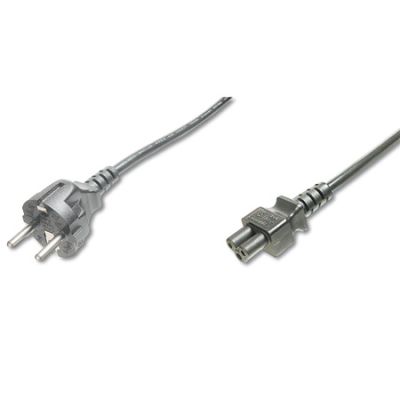 2m Cable de Alimentación Portátil TREBOL , Negro Logilink CP093