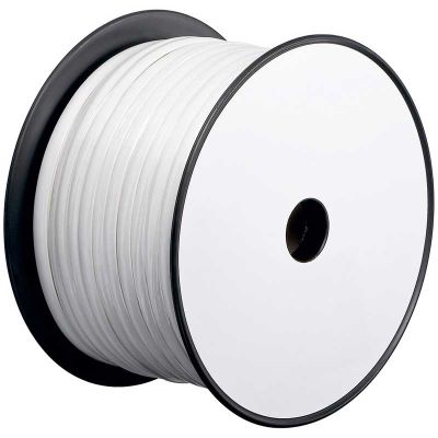 100m Bobina Cable Telefónico plano 8 hilos Blanco