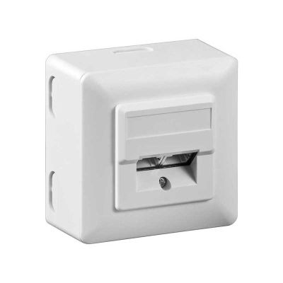 Caja de Superficie/ Empotrar Cat.5e FTP de 2 RJ45