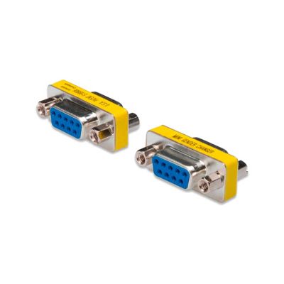 Adaptador de Género DB9 Hembra - Hembra