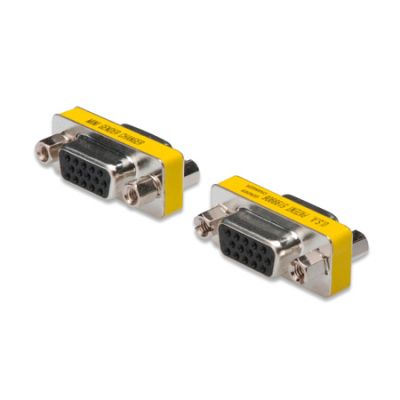 Adaptador de Género VGA HDDB15 Hembra - Hembra