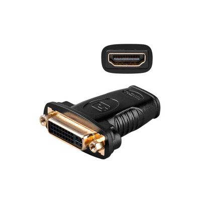 Adaptador HDMI tipo A (19p) Hembra a DVI I (24+5) Hembra