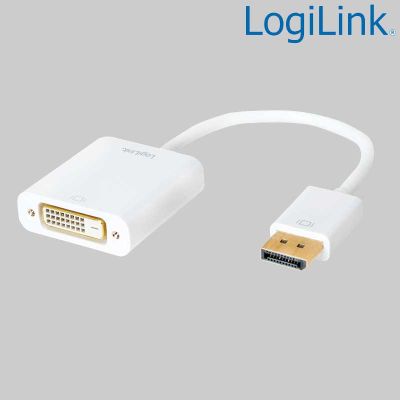 Cable Conversor DisplayPort 1.2 Macho - DVI (24+1) Hembra LogiLink CV0058B
