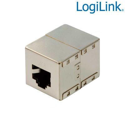 Acoplador Cat.6 RJ45 STP H-H 8/8 1:1 LogiLink NP0054