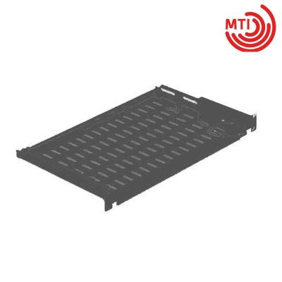 Bandeja de 19'' 1U fijación frontal F400 con ranuras de ventilación MTI A1BC14001