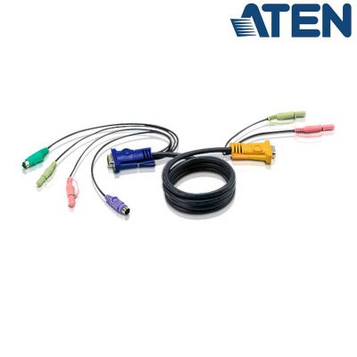 5m PS/2 VGA KVM Cable con Audio Aten 2L-5305P