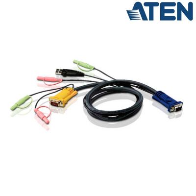 1,8m USB VGA KVM Cable con Audio Aten 2L-5302U
