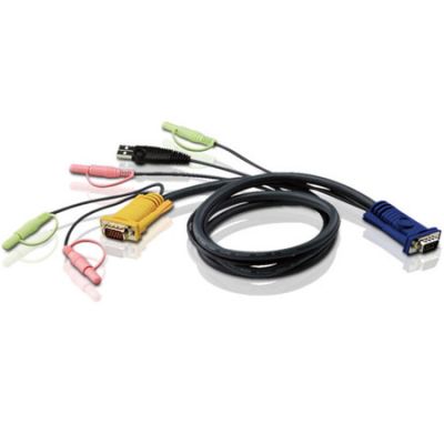 5m USB VGA KVM Cable con Audio Aten 2L-5305U