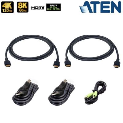 1,8m Kit de cables para KVMs Dual View universales 'secure'' Aten 2L-7D02UH21X5