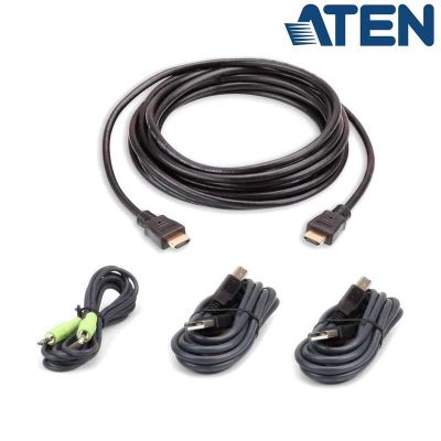 3m Kit de cable para KVM ''secure''  HDMI USB 2.0 con Audio Aten 2L-7D03UHX4