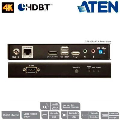 Extensor KVM USB-DisplayPort 4K(100m) HDBaseT™ 2.0 (unidad remota) Aten CE920R-ATA