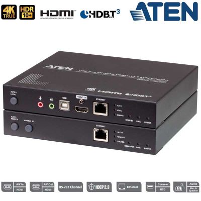 Extensor KVM USB 4K real HDMI HDBaseT 3.0 (4K@100m) ATEN-CE840