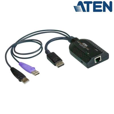 Adaptador KVM USB-DisplayPort a Cat5e/6 (Virtual Media) Aten KA7169