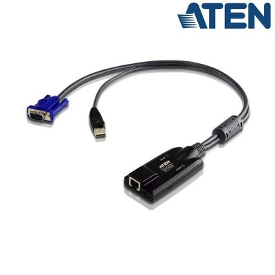 Adaptador KVM USB-VGA a Cat5e/6 (Virtual Media) Aten KA7175