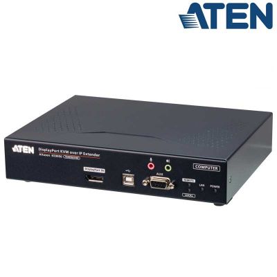 Transmisor KVM USB-DisplayPort 4K con Audio y RS232 sobre LAN  Aten KE9950T