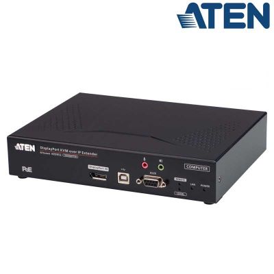 Transmisor KVM USB-DisplayPort 4K con Audio y RS232 sobre LAN con POE Aten KE9952T