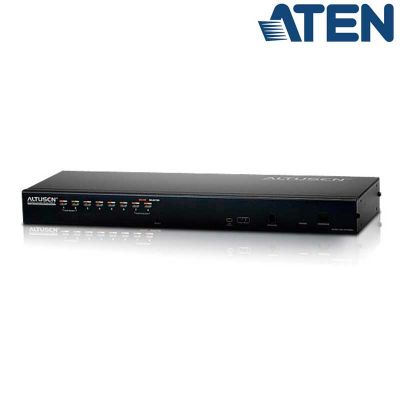 KVM Cat 5e/6 de 8 Puertos Sobre IP (1 Local/Remoto) para Rack 19'' KH1508AI