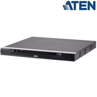 KVM CAT5e/6 de 32 Puertos sobre IP de 8 buses con Audio y Virtual Media Aten KN8032VB