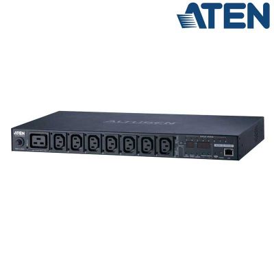 PDU eco 1U de 7 Tomas C13 y 1 C19, 16A Aten PE6208G