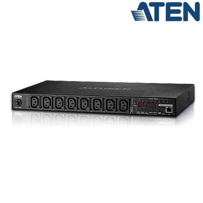 PDU eco 1U de 8 Tomas C13, 10A Aten PE8108G