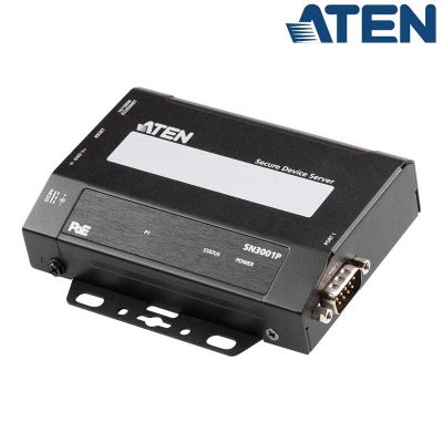 Unidad serie RS-232 sobre IP de 1 puerto con PoE Aten SN3001P