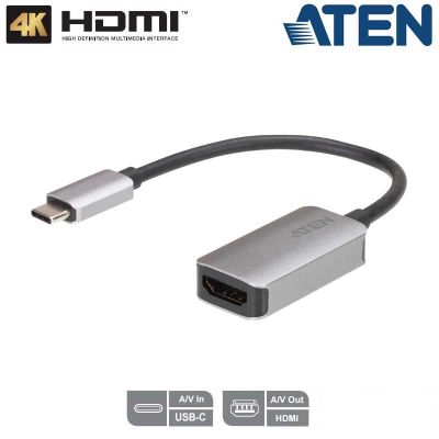 Conversor de USB-C a HDMI (4K) Aten UC3008A1