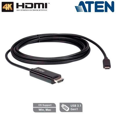 2,7m Cable Conversor USB-C a HDMI 4K (3840 x 2160 a 60 Hz)