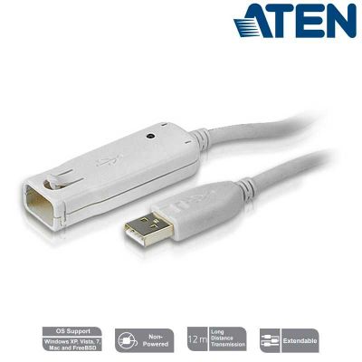Cable Amplificador USB 2.0 (12m) Aten UE2120
