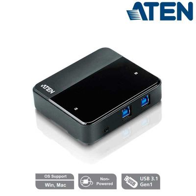 Conmutador 2 x 4 puertos USB 3.2 Gen 1 Aten US234