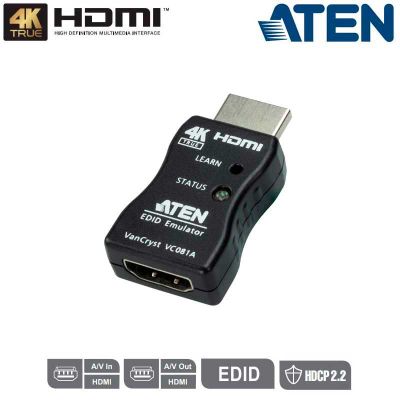 Emulador EDID HDMI 4K Real Aten VC081A
