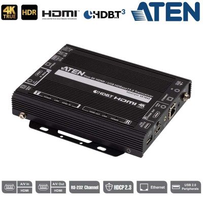 Transceptor 4K Real HDMI / USB/ Ethernet HDBaseT 3.0 Aten VE1843
