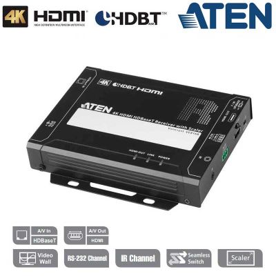 Receptor 4K HDMI HDBaseT con escalador Aten VE816R